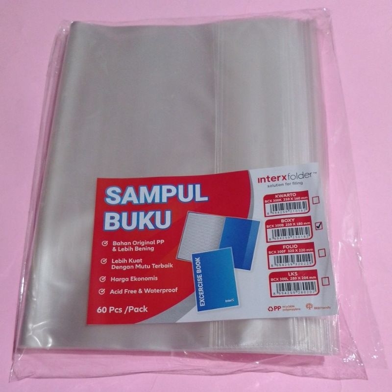 

Sampul Buku Plastik Boxy ( 60 pcs )