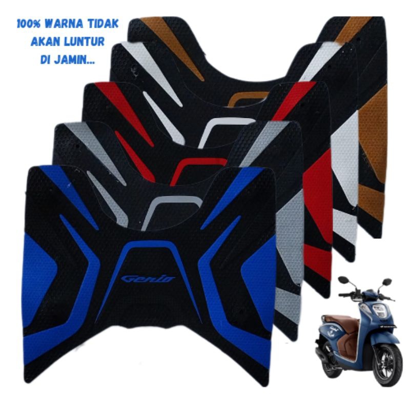karpet motor genio / pijakan kaki motor honda genio