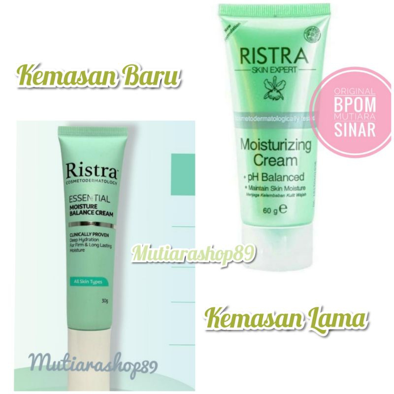 Ristra Moisturizing Cream 60gr/Pelembab Wajah