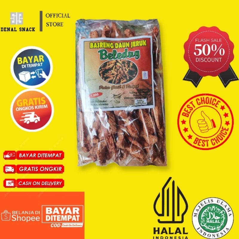 

basreng Daun jeruk 1 pack isi 12 pcs