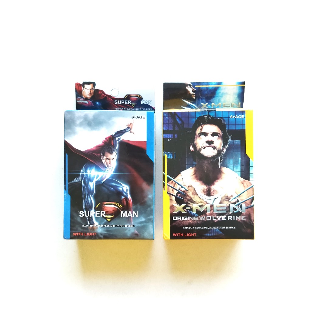 ANNYEONG HASEYO GIFT SHOP | Lego Bricks Super Hero Mini Figure | Superman | X-Men Wolverine | Block 