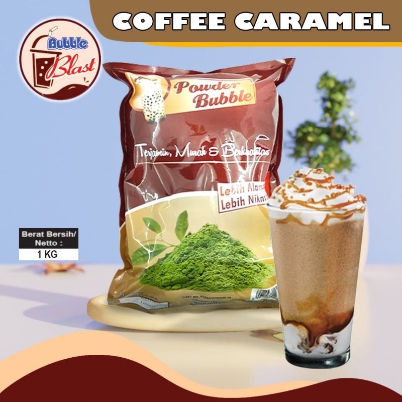 

Powder Minuman Rasa Coffee Caramel Premium 1kg / Bubuk Minuman Rasa Coffee Caramel Premium 1kg