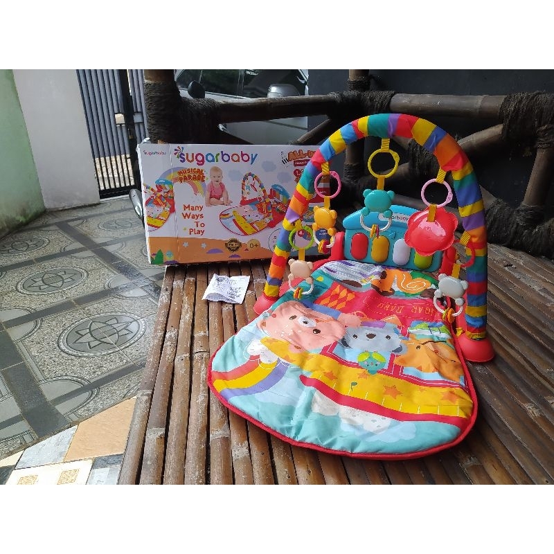Sugar baby piano playmat preloved