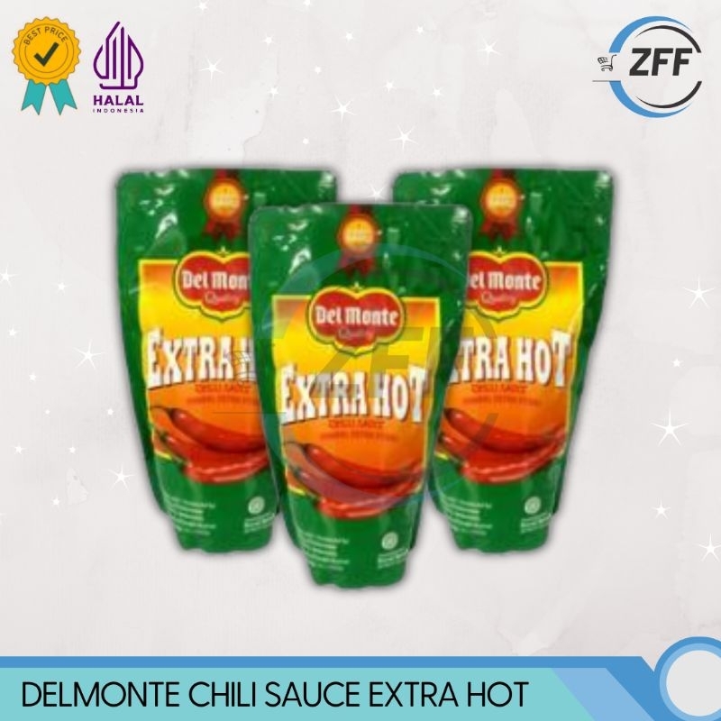 

Delmonte Extra Hot Pouch Saus Cabe 200gr