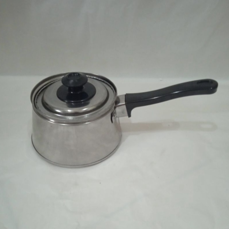 TREND Panci Kopi mini dengan Tutup Panci Mini Stainless dengan Tutup