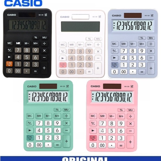 

CASIO 12 DIGIT MX 12B MX 12 B KALKULATOR CALCULATOR ALAT HITUNG MESIN HITUNG FANCY KANTOR OFFICE FANCY DELIGHT CALCULATOR CASIO SERIES MX 12 B MX12 B MX 12 WE 12 LB GN PK GARANSI RESMI ASABA