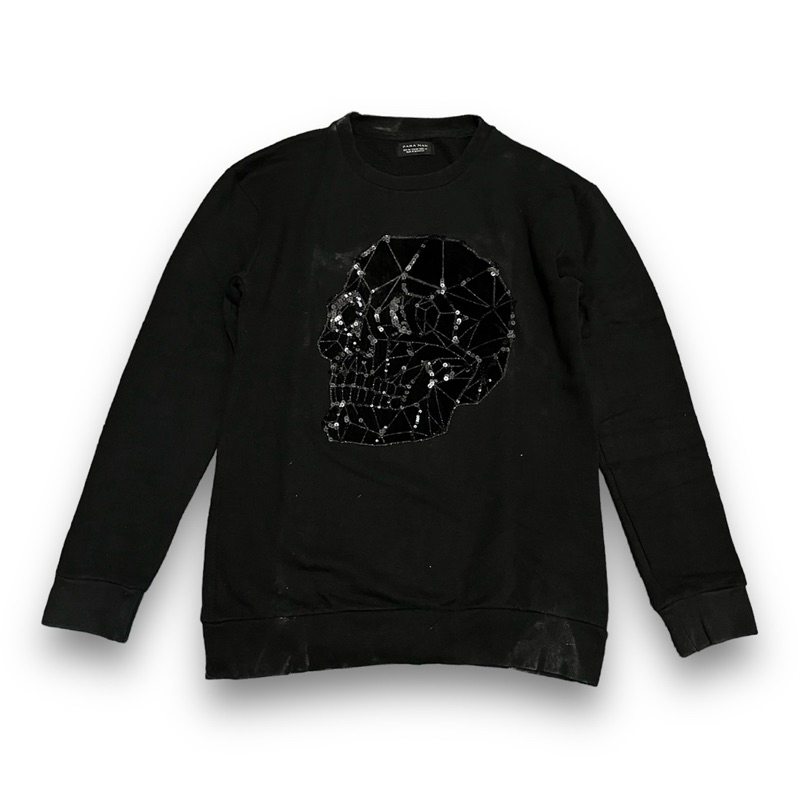 Zara man skulls sweatshirt