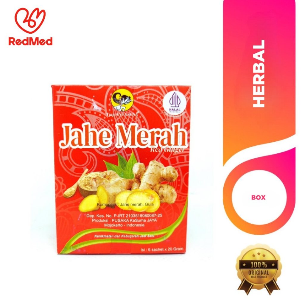 

ANTASENA JAHE MERAH 6X20GR