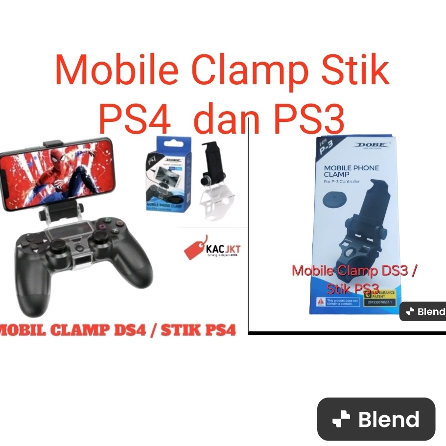 Mobile Clamp Stik Ps4 Ds4 Ps3 Ds3 Holder Stik Ps3 PS4