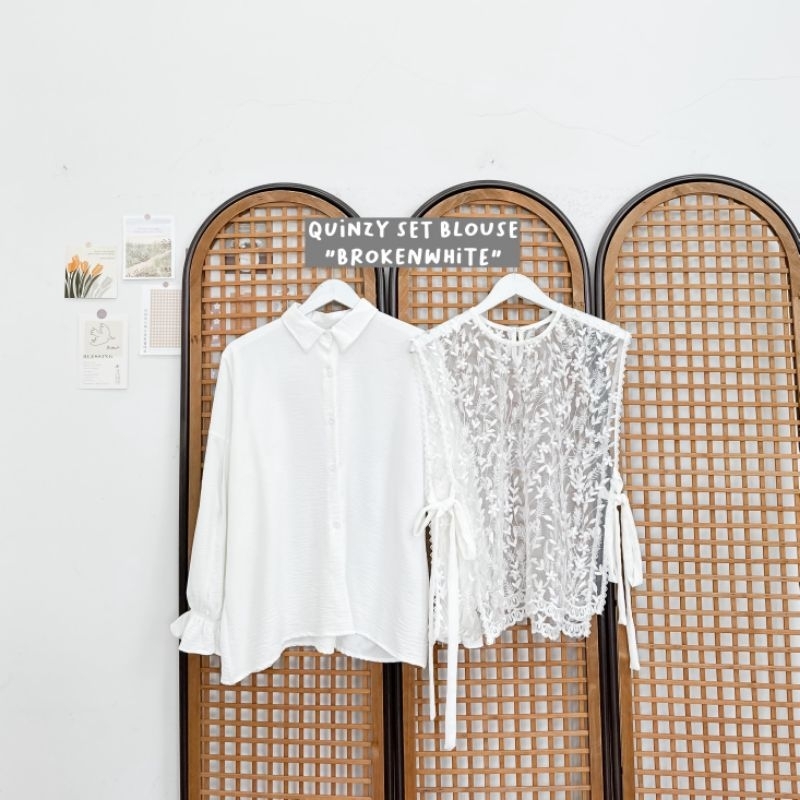 QUINZY BLOUSE ORI LOCANA LABEL