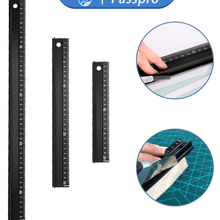 

Best Terlaris Penggaris Lurus Aluminum Alloy Multifungsi Anti Slip Untuk Pengerjaan Marking Safety Cutting Ruler