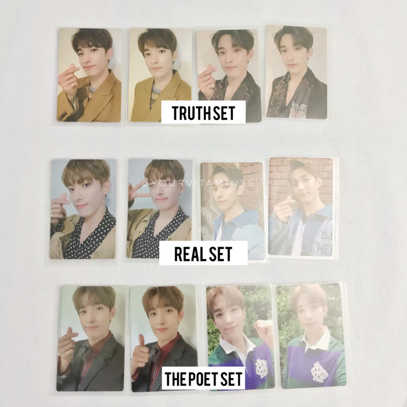 SEVENTEEN AN ODE PHOTOCARD DK DOKYEOM SET FIRST PRESS