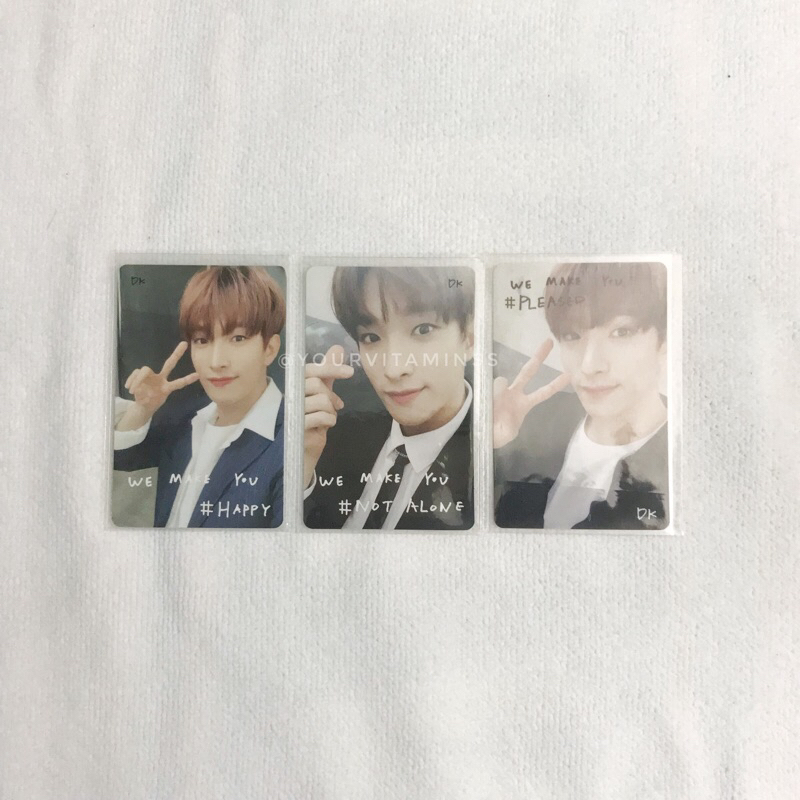 SEVENTEEN WE MAKE YOU PHOTOCARD DK DOKYEOM SET