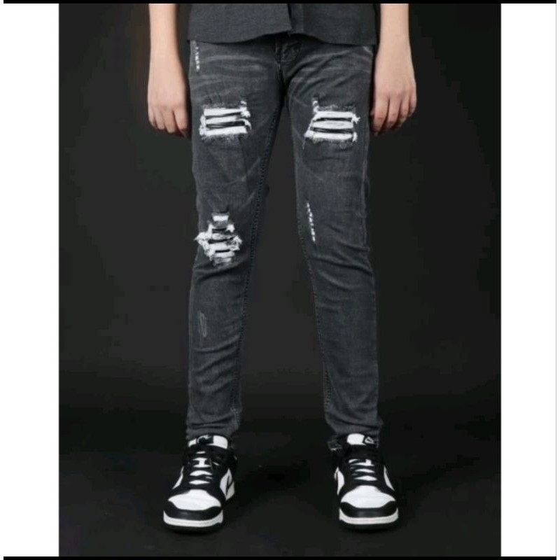 Celana North denim Motion grey