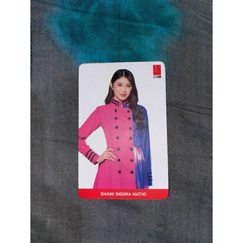 photocard official shani jkt48 MnG nice to see you