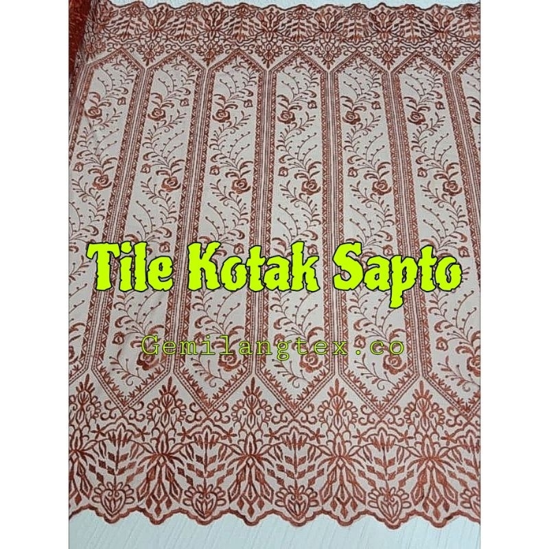 KAIN TILE ETNIK Terbaru / kain Tile etnik septo premium / Kain Tile etnik murah