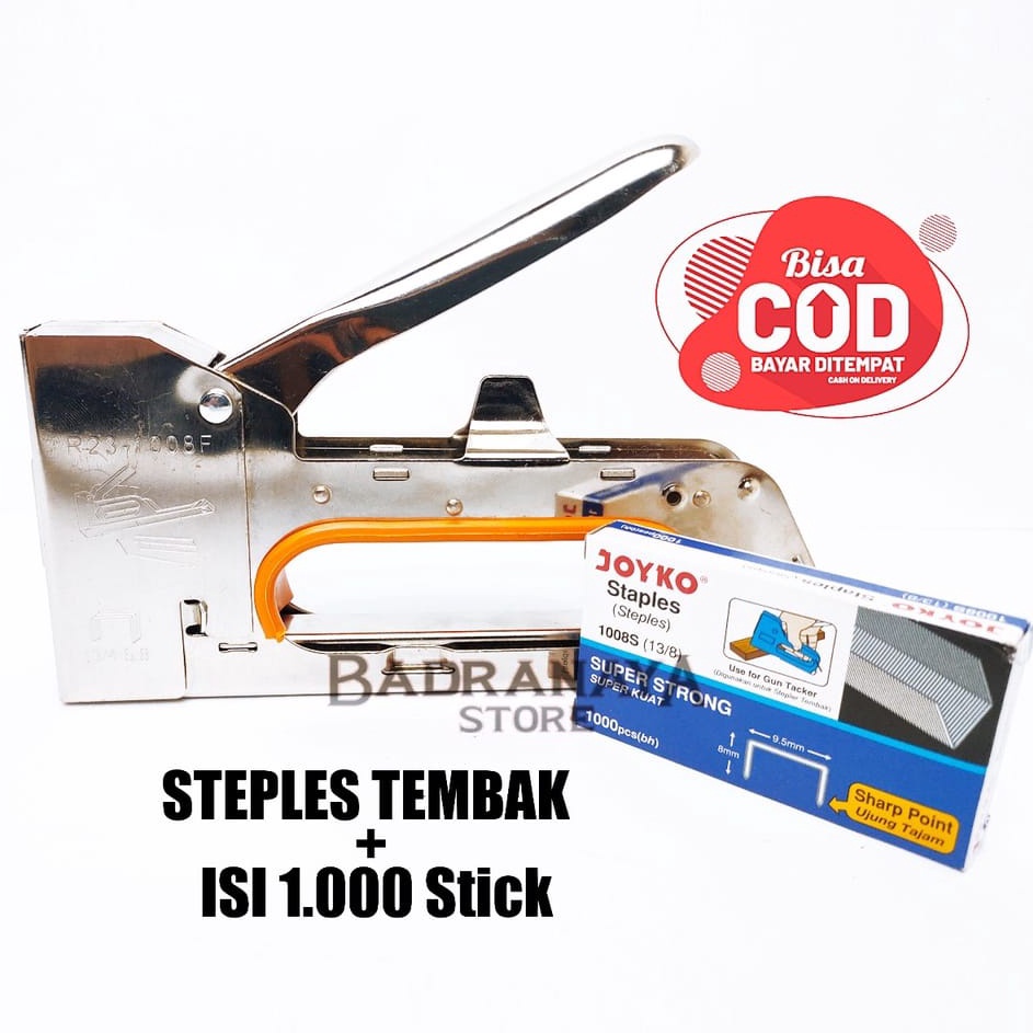 

Harga Promo Staples Tembak Dan Isinya yang cocok Steples ISI tacker Stapler Isi atom 1 pcs