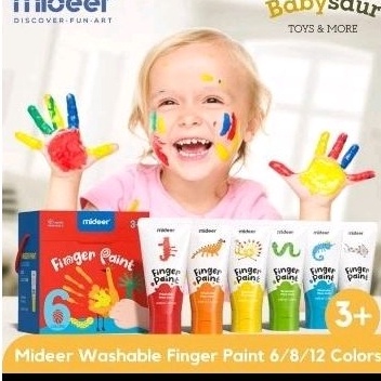 

Murah Banget Mideer Finger Paint Washable 6 Color