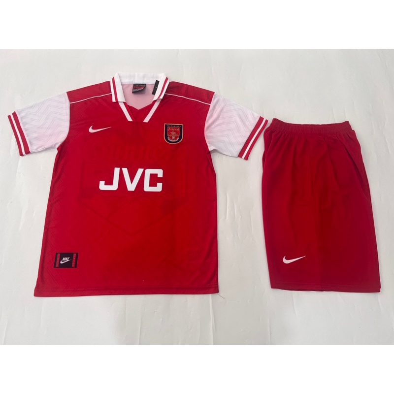 TREND BAJU BOLA JERSEY RETRO ARSENAL 1996 1998 BAJU DAN CELANA BOLA JERSEY RETRO ARSENAL HOME 1996 B