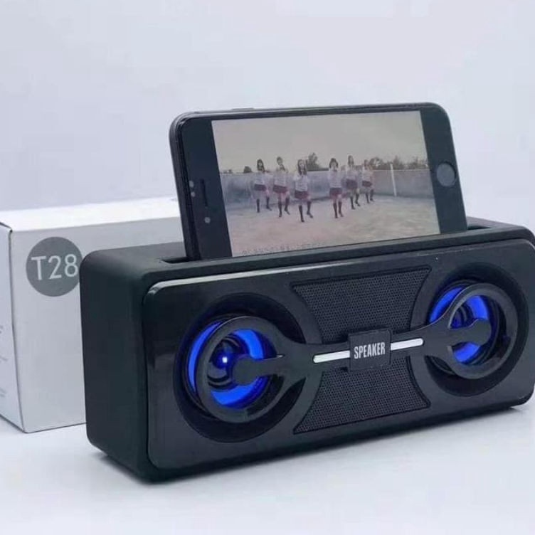 SPEAKER BLUETOOTH T28 SPIKER MUSIK DJ SUPER BASS