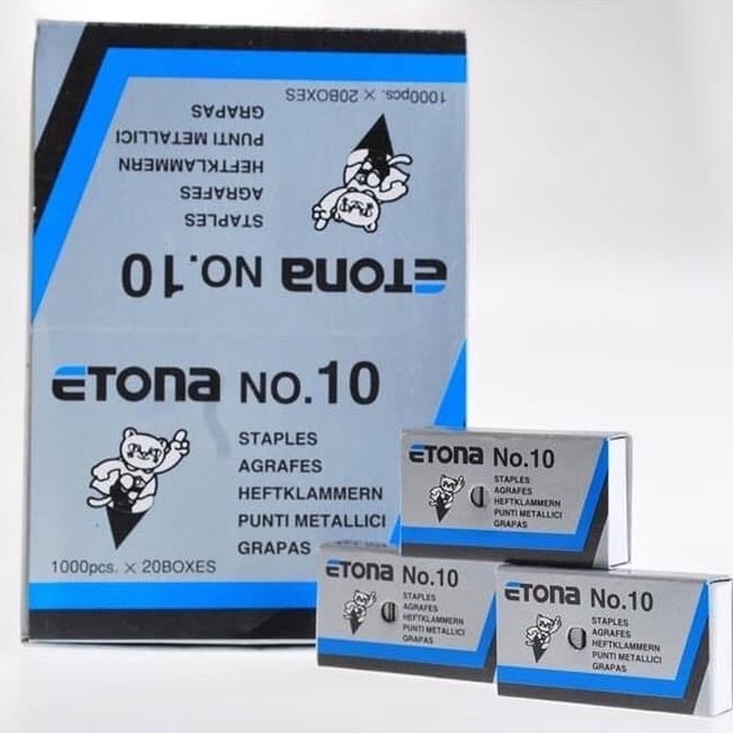 

Super Sale 1 Pack 2 Box Kecil Isi Staples Etona no 1