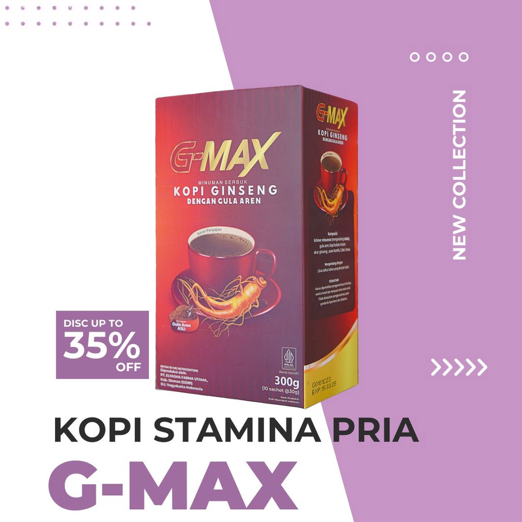 

Termurah GMAX Kopi Obat Kuat Pria Tahan Lama Gmax Coffee Vitalitas Pria Kopi Penambah Stamina Pria Dewasa Original