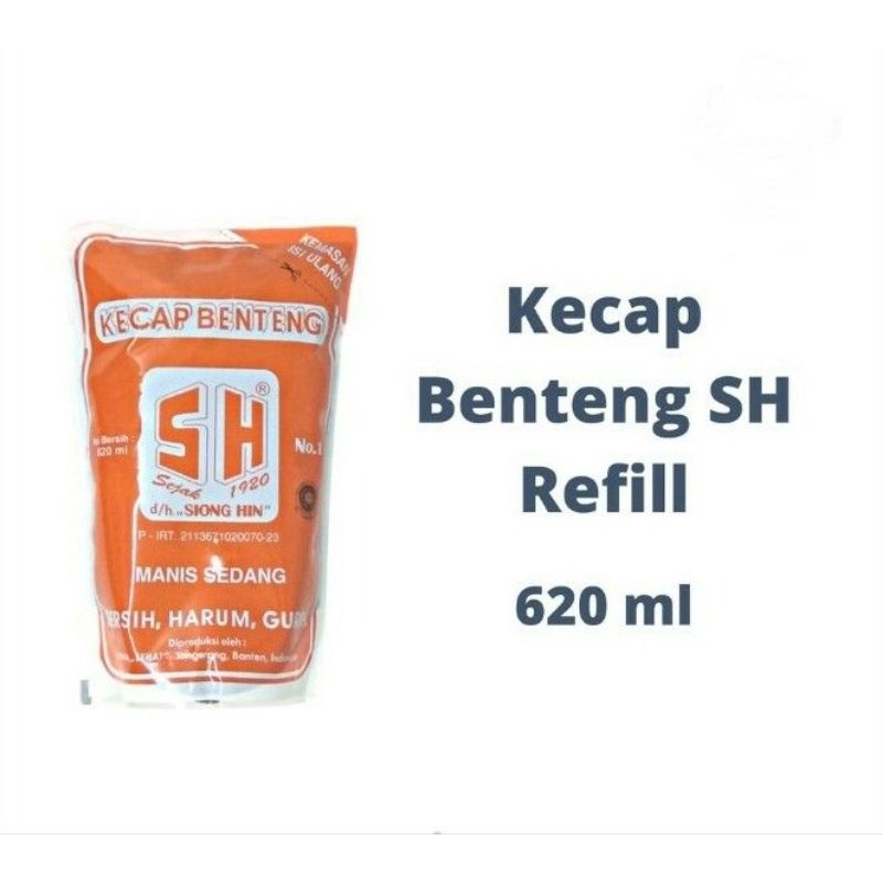 

Terlaris Kecap Manis SH siong Hin benteng Tangerang Refill 62ml HALAL