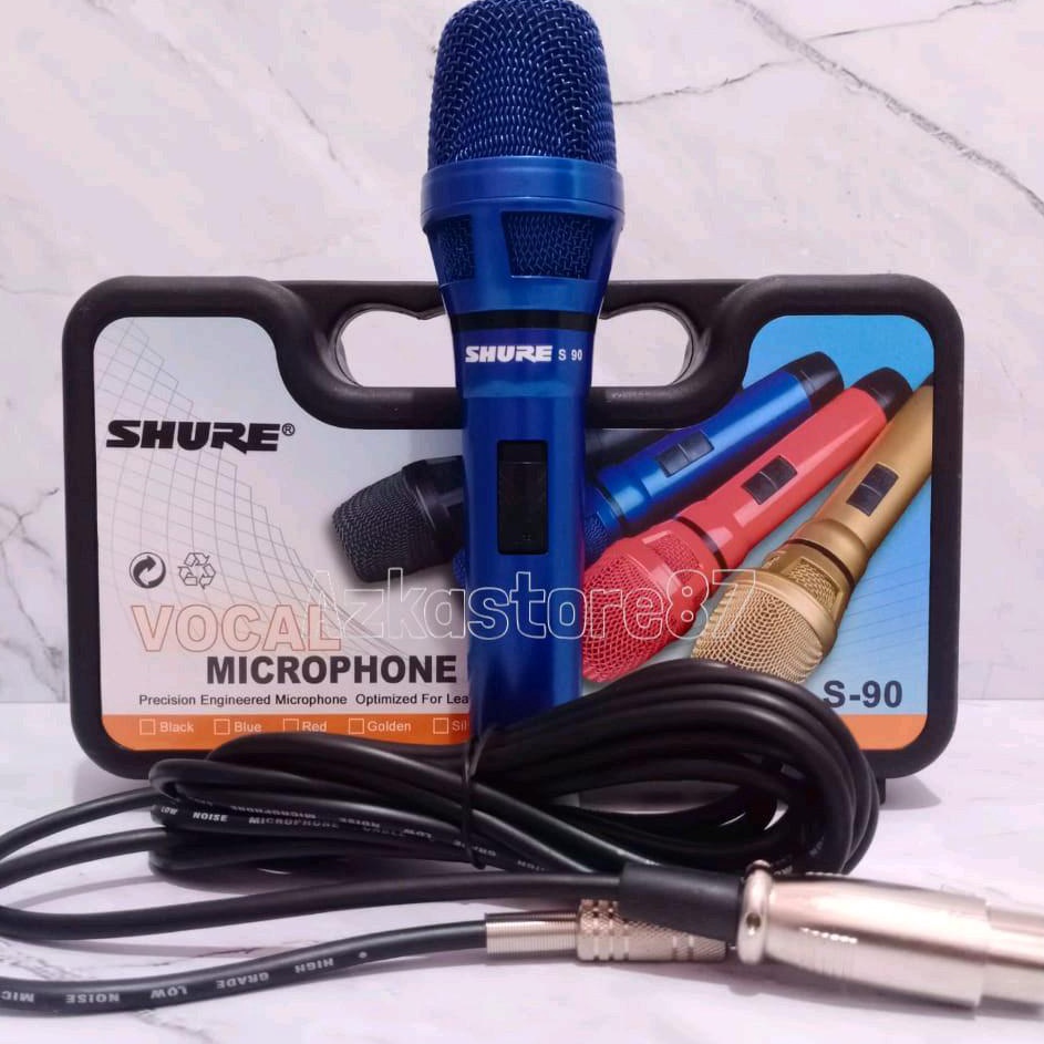 Harga Promo microphon karaoke shure s9 mic kabel suara bass jernih