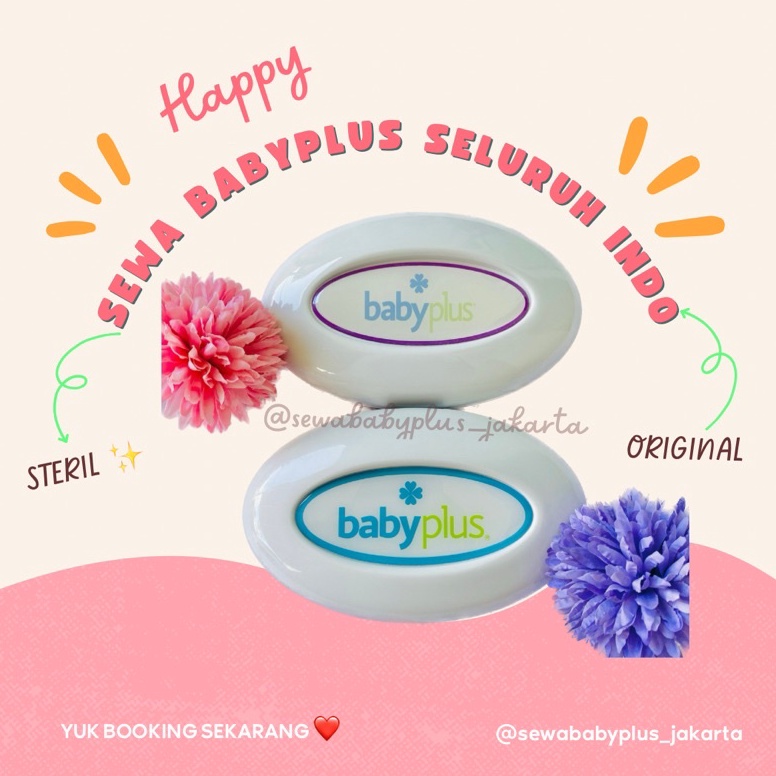 Keluaran Terbaru TRUSTED ORIGINAL PROMO SEWA BABYPLUS  FREE BONUS L