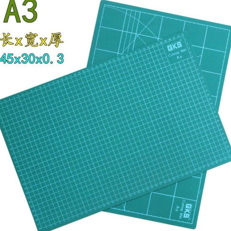 

GKS Work Cutting Mat Pad A3 45 x 3cm Alas Memotong