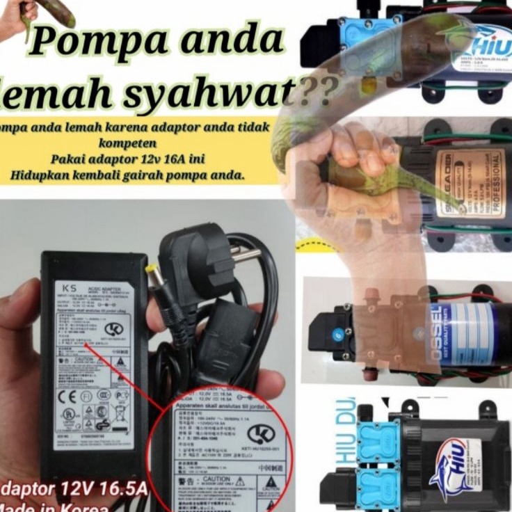 Modern Adaptor Besar 12Volt 16A