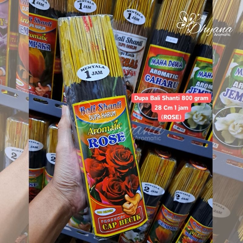 Dupa Buhur Hio Aromateraphy Bali Shanti 800 gram 28 cm Rose