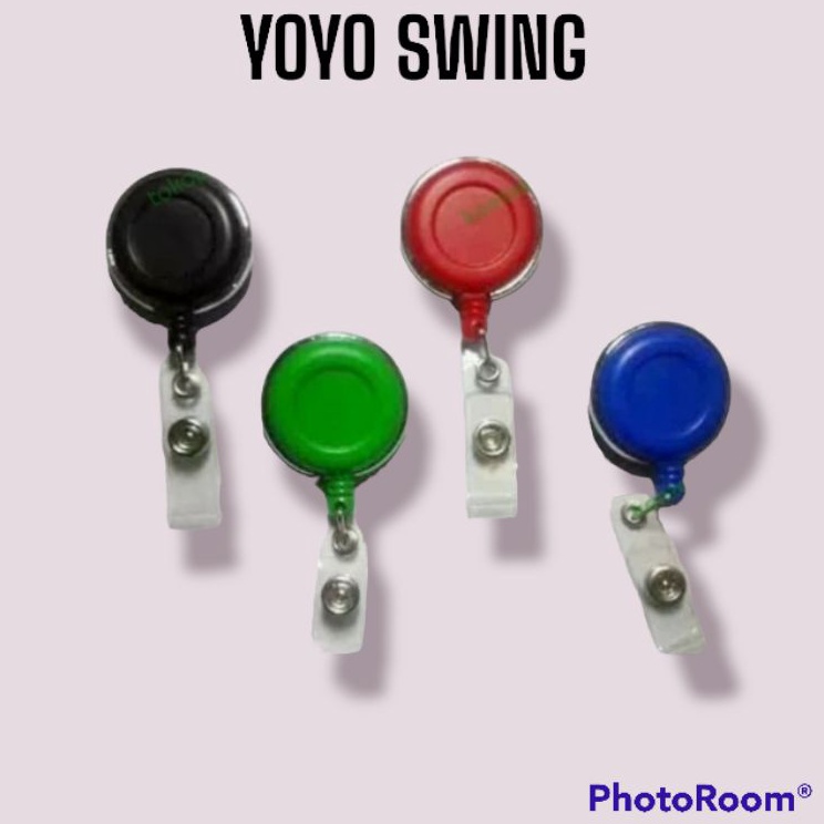 

Id Card Holder Yoyo Putar 1pc Gantungan Id Card Yoyo Swing Clip Nametag Yoyo Lis Chrome
