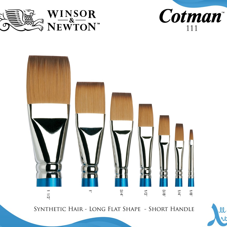 

Model Baru Winsor Newton Cotman Series 666 One Stroke Synthetic Brush