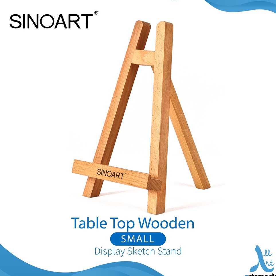 

Dijual Murah Sinoart Small Table Top Wooden Display Sketch Stand Drawing Easel