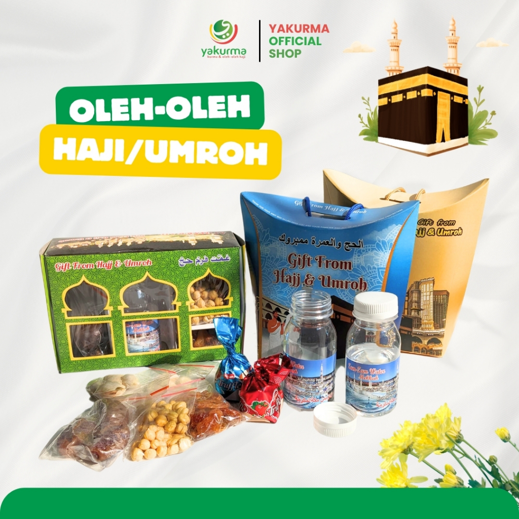 

Paket Oleh-oleh Haji & Umroh Ekonomis 25 pcs | Paket Lengkap Ekonomis Oleh-oleh/gift Haji & Umroh