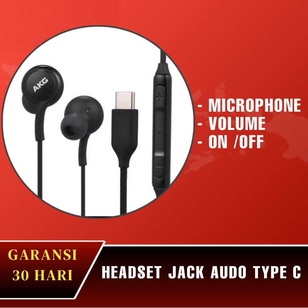 Headset Samsung A33 5G AKG JACK TYPE USB C