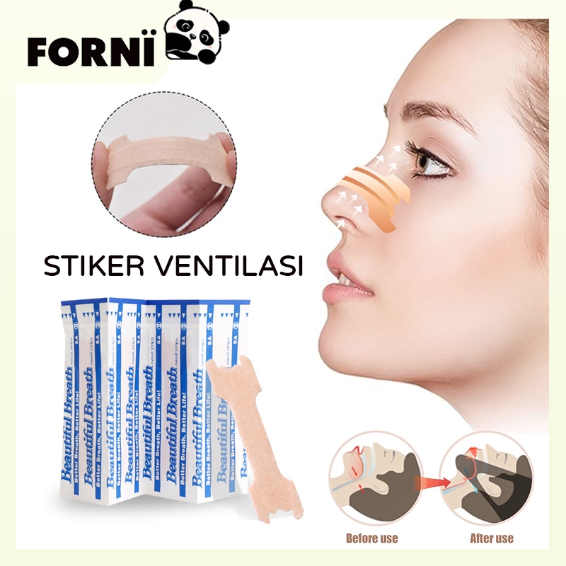 【Ready】10Pcs Plester Hidung / Nasal Strip Anti Snore / Harmony Life Nose Strip