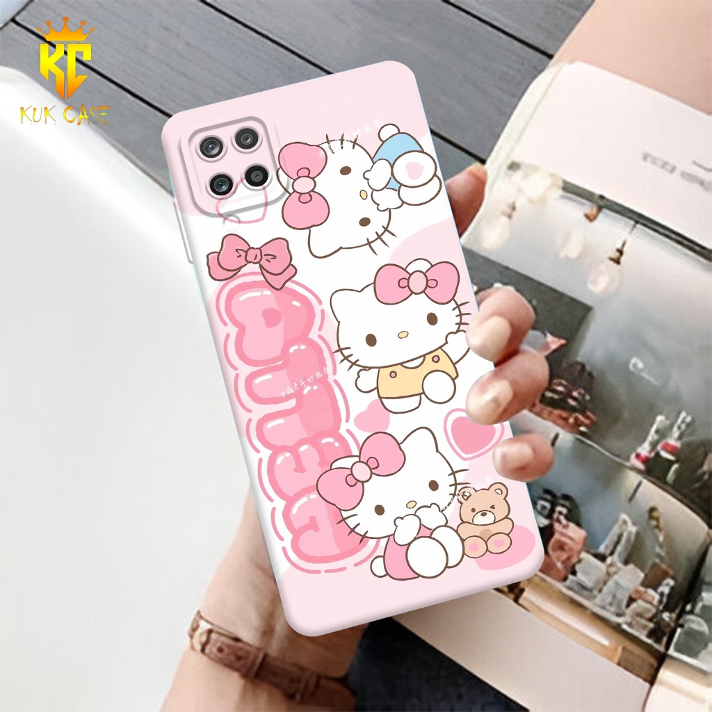 Case Motif SAMSUNG A12 Aesthetic Bahan Softcase silicon Lentur - Skin /  Casing Handpone