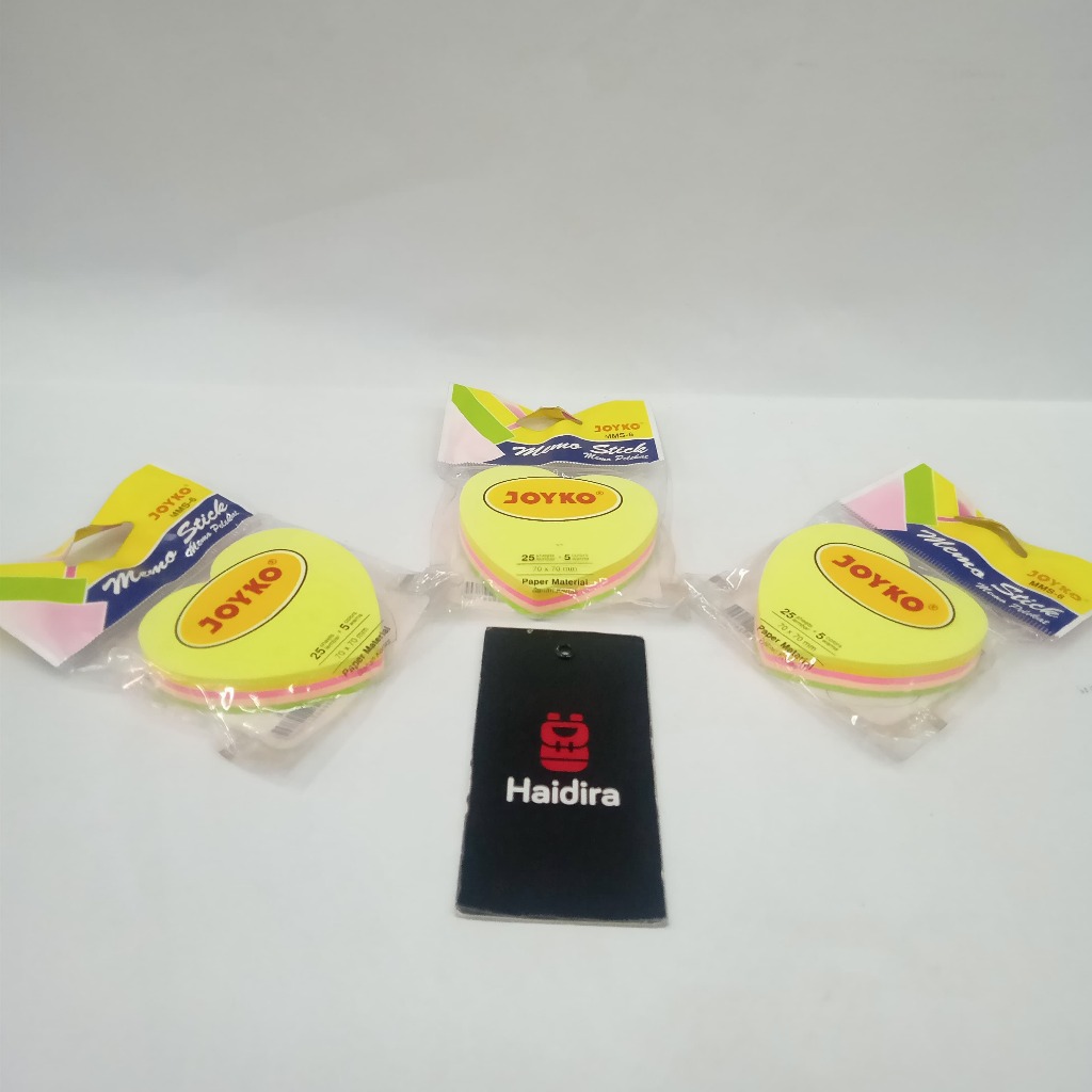 

Joyko Memo Stick Sticky Note MMS-6 Bentuk Love
