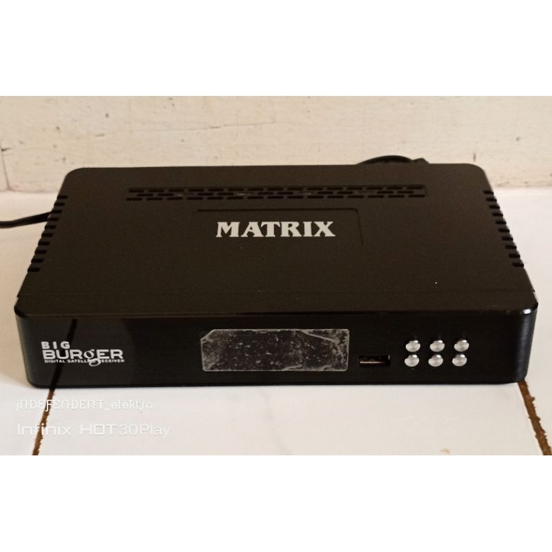 Reciver parabola MATRIX BIG BURGER   matrix big burger    reciver parabola matrix