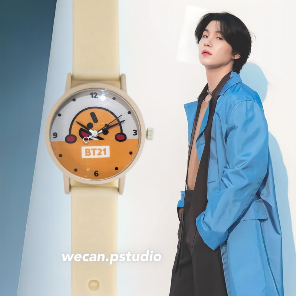 Jam tangan anak Bt21 wanita perempuan | Jam Tangan Fashion Wanita BT21 Karakter SHOOKY