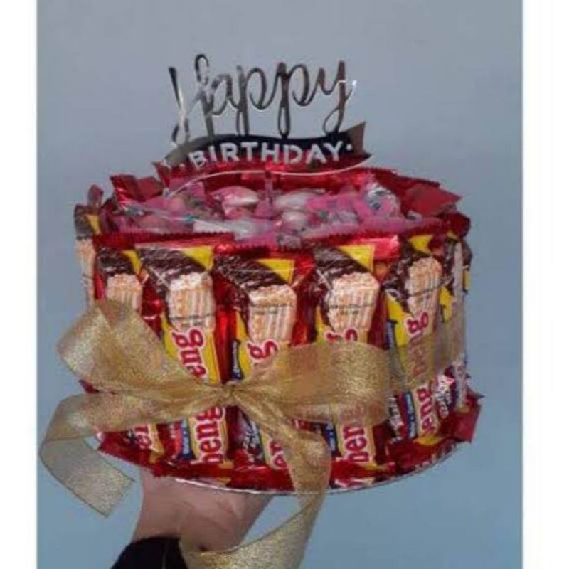 

kado snack ultah buat orang tercinta/kado tower/kado cantik