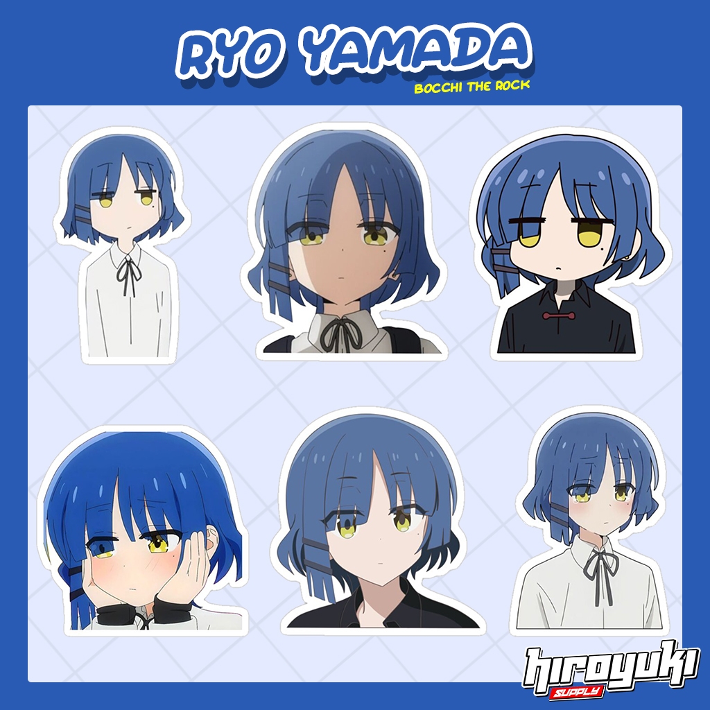 Sticker Anime Ryo Yamada Bocchi The Rock