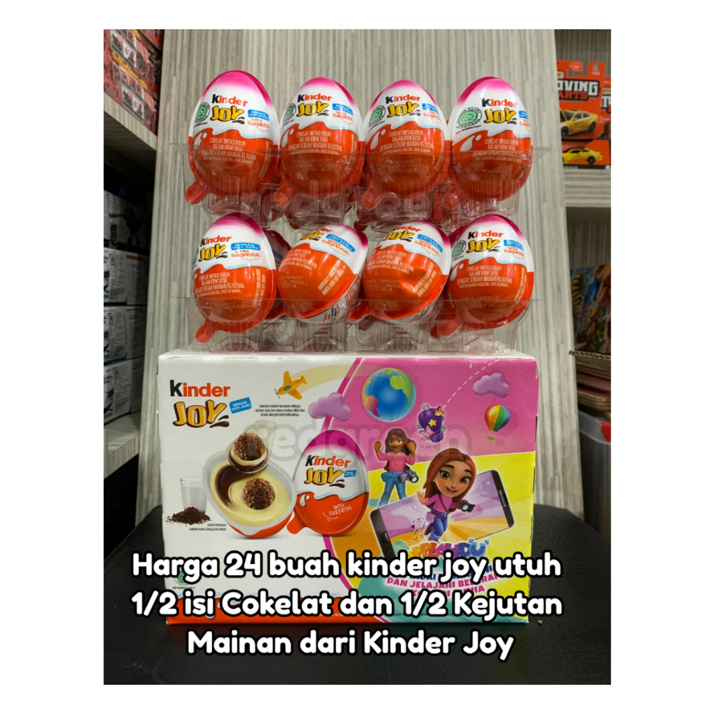 

KINDER JOY GIRL1 DUS ISI 24PCS kinder joy girl 1 dus isi 24 pcs