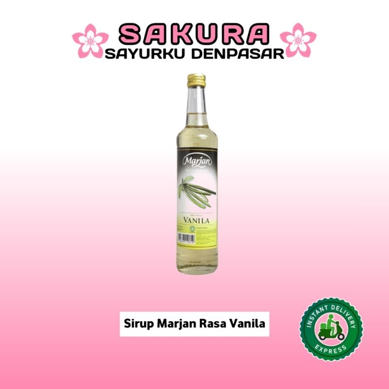 

Sirup Marjan Rasa Vanila 460ml - SAKURA