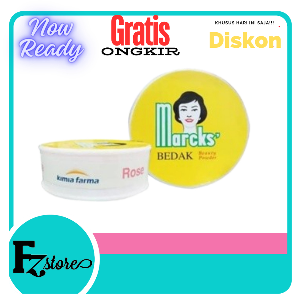 (MARCKS') BEDAK MARCKS•BEDAK BEUATY POWDER•bedak tabur wajah•bedak tabur marcks