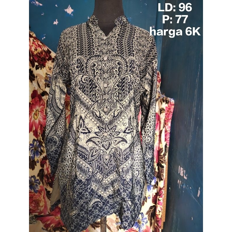 baju batik bahan kaya sutra