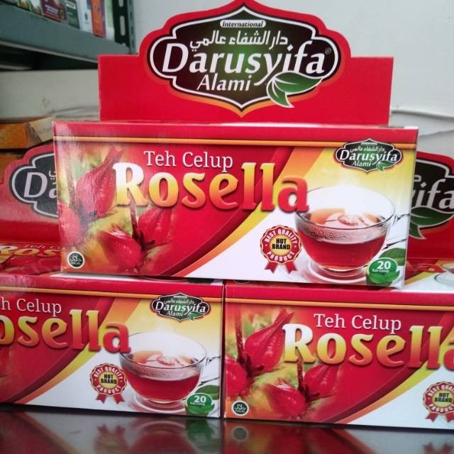 

TEH CELUP BUNGA ROSELLA GHOLIBAN ISI 20 SACHET