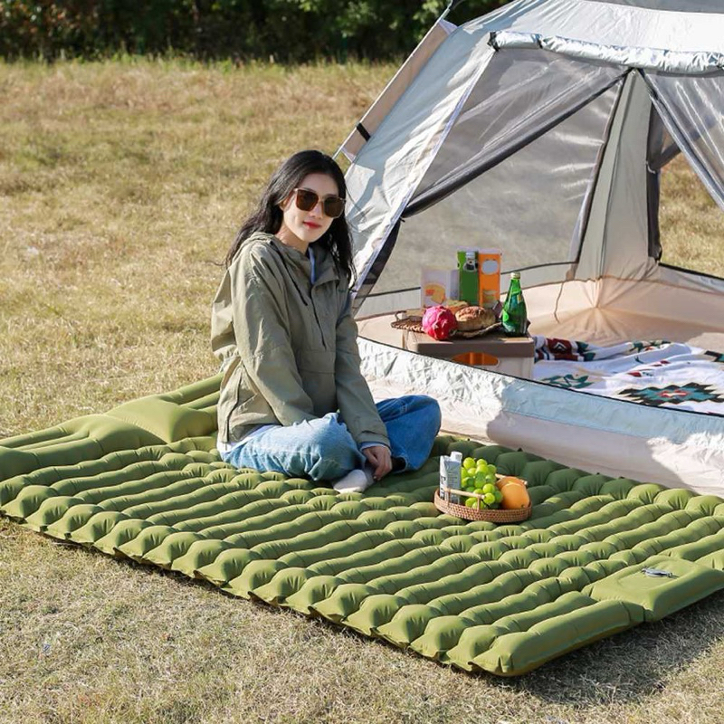 nankeen Kasur Matras Angin Camping/Kasur Camping/Matras Angin Double Inflatable Moistureproof